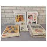(120+) Vintage Magazine Ads from the 1920s to 1960s - Most are Cardboard Backed and Plastic Sleeved - Topics are Tobacco, Tools, Food and More