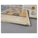 (120+) Vintage Magazine Ads from the 1920s to 1960s - Most are Cardboard Backed and Plastic Sleeved - Topics are Tobacco, Tools, Food and More