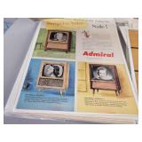 (120+) Vintage Magazine Ads from the 1920s to 1960s - Most are Cardboard Backed and Plastic Sleeved - Topics are Tobacco, Tools, Food and More