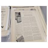 (120+) Vintage Magazine Ads from the 1920s to 1960s - Most are Cardboard Backed and Plastic Sleeved - Topics are Tobacco, Tools, Food and More