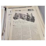 (120+) Vintage Magazine Ads from the 1920s to 1960s - Most are Cardboard Backed and Plastic Sleeved - Topics are Tobacco, Tools, Food and More