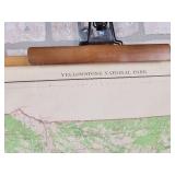 Lot of Vintage Maps - Yellowstone National Park, Gallatin National Forrest, Bozeman ranger District, Targhee National Forrest