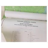 Lot of Vintage Maps - Yellowstone National Park, Gallatin National Forrest, Bozeman ranger District, Targhee National Forrest