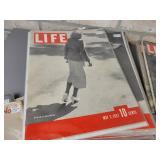 (40+) 1930s, 1940s and 1950s Issues of LIFE Magazine - All are in Plastic Sleeves