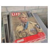 (40+) 1930s, 1940s and 1950s Issues of LIFE Magazine - All are in Plastic Sleeves