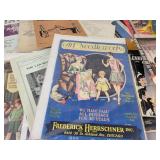 Huge Lot of Ephemera - Boy Scout Manuals, Disney, Advertising, Sheet Music and Much More