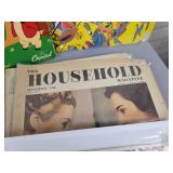 Vintage Capitol Record Sets (Looney Tunes and BOZO the Clown), 1930s Household Magazines, Vintage Coloring Books, "So Long MASH" TV-Guide and More