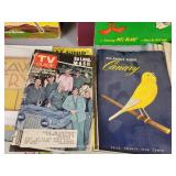 Vintage Capitol Record Sets (Looney Tunes and BOZO the Clown), 1930s Household Magazines, Vintage Coloring Books, "So Long MASH" TV-Guide and More