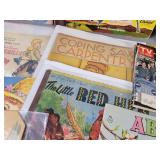 Vintage Capitol Record Sets (Looney Tunes and BOZO the Clown), 1930s Household Magazines, Vintage Coloring Books, "So Long MASH" TV-Guide and More