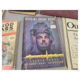 Lot of Vintage Hunting and Fishing Books, 1927 FOX Film Calendar Book, 1888 Mast, Foos & Co Catalog and More