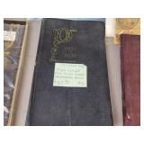 Lot of Vintage Hunting and Fishing Books, 1927 FOX Film Calendar Book, 1888 Mast, Foos & Co Catalog and More