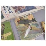 Lot of Vintage Hunting and Fishing Books, 1927 FOX Film Calendar Book, 1888 Mast, Foos & Co Catalog and More