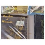 Lot of Vintage Hunting and Fishing Books, 1927 FOX Film Calendar Book, 1888 Mast, Foos & Co Catalog and More