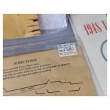 Original 1930s Coca Cola "Uncle Remus and the Happy Animals" Litho Cutouts (Uncut - Approx. 15" x 10"), Original Davey Crocket Child Vinyl Vest, Vintage Sports Ephemera and More