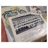 Original 1930s Coca Cola "Uncle Remus and the Happy Animals" Litho Cutouts (Uncut - Approx. 15" x 10"), Original Davey Crocket Child Vinyl Vest, Vintage Sports Ephemera and More