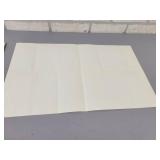 Vintage Uncut Salesman Sample Sheet of Pin-up Girl Ink Blotters - Overall Approx. 13" x 21.5"