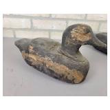 (4) Vintage Carved Wood Duck Decoys