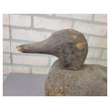 (3) Vintage Carved Wood / Cork Duck Decoys