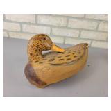 (5) Vintage Wood and Fiber Duck Decoys