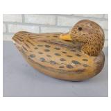 (5) Vintage Wood and Fiber Duck Decoys