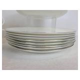 Set of Wedgwood Bone China - Doric Pattern with Classic Platinum Band - NO SHIPPING