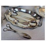 Lot of Sterling Silver and Silver Plated Serveware