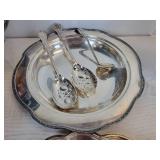 Lot of Sterling Silver and Silver Plated Serveware