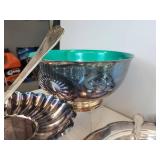 Lot of Sterling Silver and Silver Plated Serveware