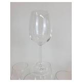 Lot of (10) Beautiful Stemmed Crystal Wine Glasses and (4) Stunning Martini Glasses - NO SHIPPING