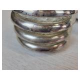 Casanova Glass Studio Original Blown Art Glass Bowl, Crown Sterling Silver Glass Coasters, Wine Bottle Chiller, and More - NO SHIPPING