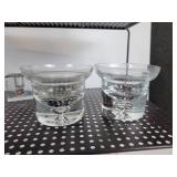 Casanova Glass Studio Original Blown Art Glass Bowl, Crown Sterling Silver Glass Coasters, Wine Bottle Chiller, and More - NO SHIPPING