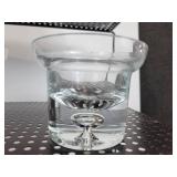 Casanova Glass Studio Original Blown Art Glass Bowl, Crown Sterling Silver Glass Coasters, Wine Bottle Chiller, and More - NO SHIPPING