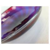 Casanova Glass Studio Original Blown Art Glass Bowl, Crown Sterling Silver Glass Coasters, Wine Bottle Chiller, and More - NO SHIPPING