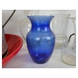 Lot of Home Décor - Lamp, Large Ceramic Bowl, Glass Vases, and More! NO SHIPPING