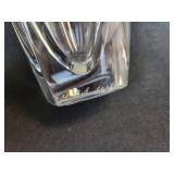 Waterford Metra Crystal Clear Vase Signed by Designer Jim O