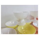 Lot of (12) Vintage Hazel Atlas Moderntone Platonite Sherbet/Champagne/Dessert Coupes