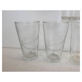 Lot of (9) Beer Glasses - NO SHIPPING