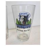 Lot of (9) Beer Glasses - NO SHIPPING