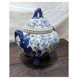 Large Ceramic Lidded Chamber