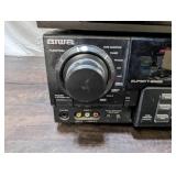 Aiwa Stereo Receiver AV-S17  And Technics AM/FM Receiver SA-912