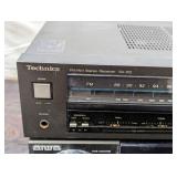 Aiwa Stereo Receiver AV-S17  And Technics AM/FM Receiver SA-912