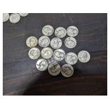One Hundred Pre-1964 90% Silver Quarters
