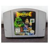 Rampage World Tour Nintendo 64 Game Cartridge