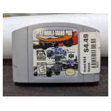 F-1 World Grand Prix Nintendo 64 Game Cartridge