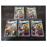 Five G.I. Joe Accessory Packs