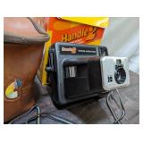 Vintage Handle 2 Kodak Instant Camera With Case