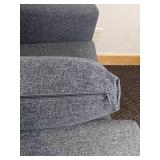 Koarp Armchair Gunnared Medium Grey, White