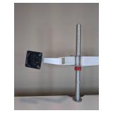 Sit Stand Height-Adjustable Electric Office Desk with Dual Monitor Arms