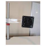 Sit Stand Height-Adjustable Electric Office Desk with Dual Monitor Arms