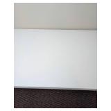 White Computer Desk/Work Station with 2-Drawer File Cabinet